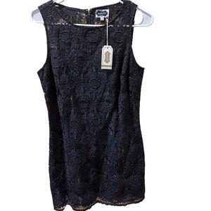 NWT Mudpie Elegant Black Lace Dress - Small